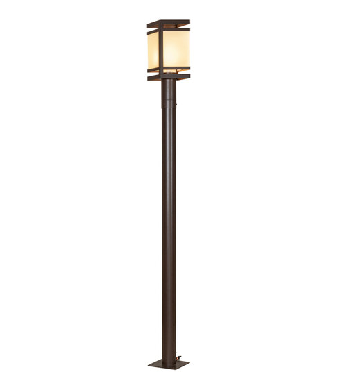 Panera One Light Post Mount in Cafe Noir Cafe Noir (57|292626)