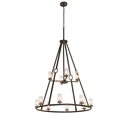 Loxley 12 Light Chandelier in Oil Rubbed Bronze (57|286898)