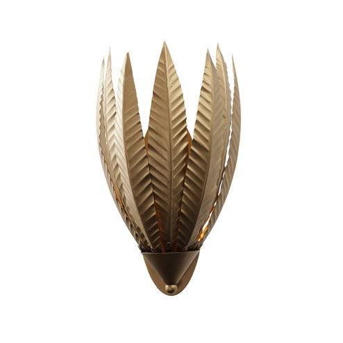 Zanara One Light Wall Sconce in Brass Kisser (137|563W01BK)