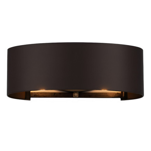 Cannery Two Light Bath in Dark Bronze / French Gold (137|323B02DBFG)