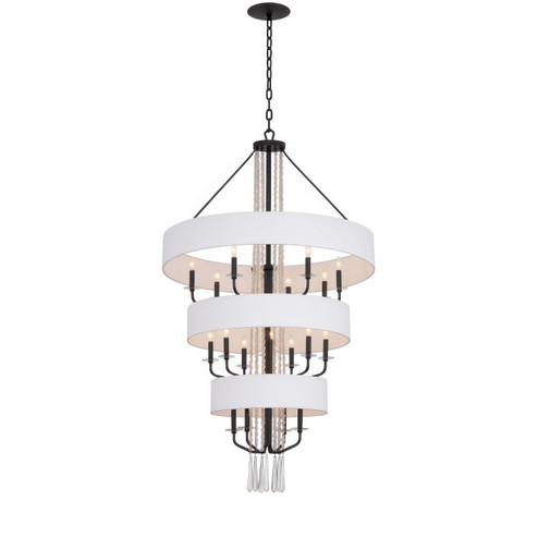 Barcelona 15 Light Pendant in Onyx (137|270P15OX)