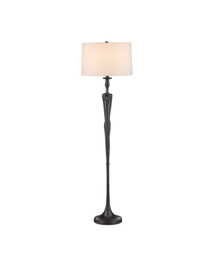 Mirage One Light Floor Lamp in Black (142|80000180)