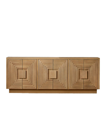 Morombe Credenza in Washed Oak (142|30000336)