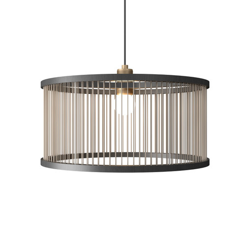 Corda One Light Pendant in Organic Grey (486|153750)