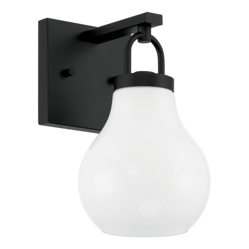 Mansfield One Light Vanity in Matte Black (577|207849A)