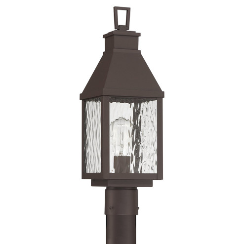 Glencrest One Light Exterior Post Light in Dark Bronze (577|207765A)