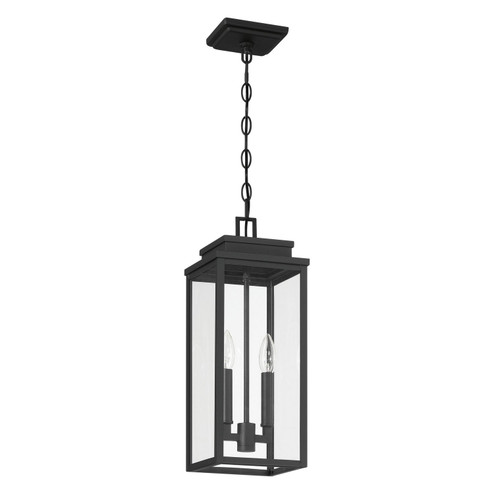 Hillside Two Light Exterior Pendant in Textured Black (577|207746A)