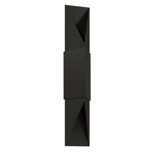 Brera Two Light Exterior Wall Sconce in Matte Black (577|207734A)