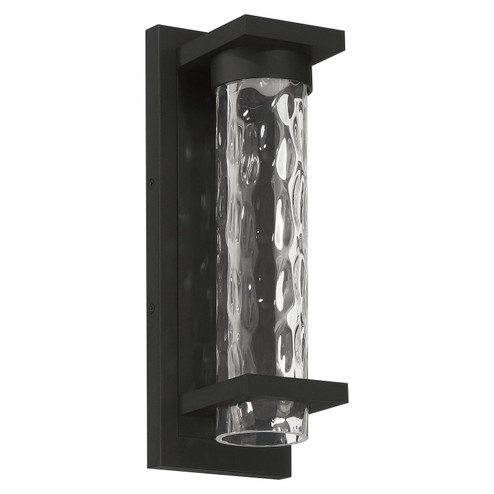 Lionel LED Exterior Wall Sconce in Textured Black (577|207731A)