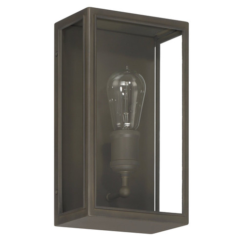 Hollis One Light Exterior Wall Sconce in Blackened Brass (577|207727A)