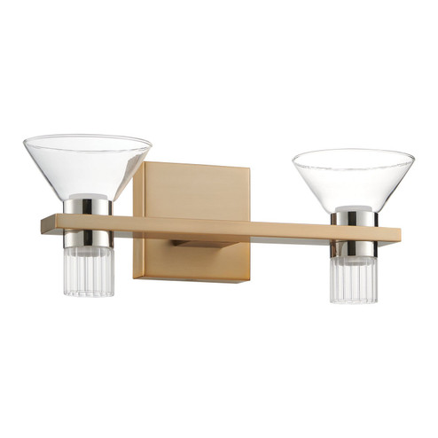 Blake LED Vanity in Champagne Gold, Polished Nickel (577|207684A)