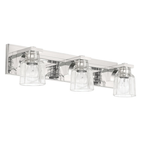 Dryden Three Light Vanity in Polished Nickel (577|207672A)