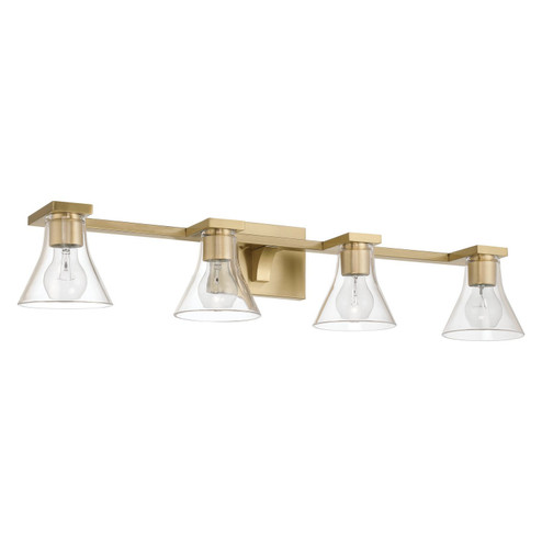 Gilford Four Light Vanity in Champagne Gold (577|207659A)