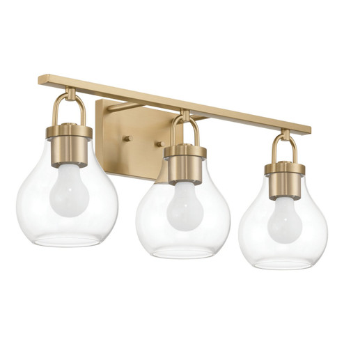 Mansfield Three Light Vanity in Champagne Gold (577|207641A)