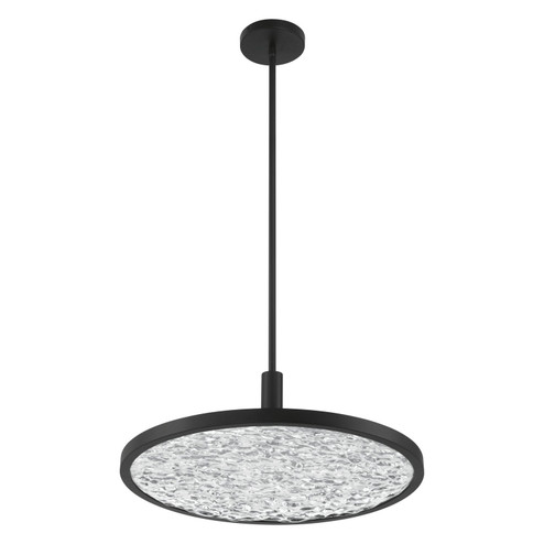 Courtney LED Convertible Pendant in Textured Black (577|207419A)