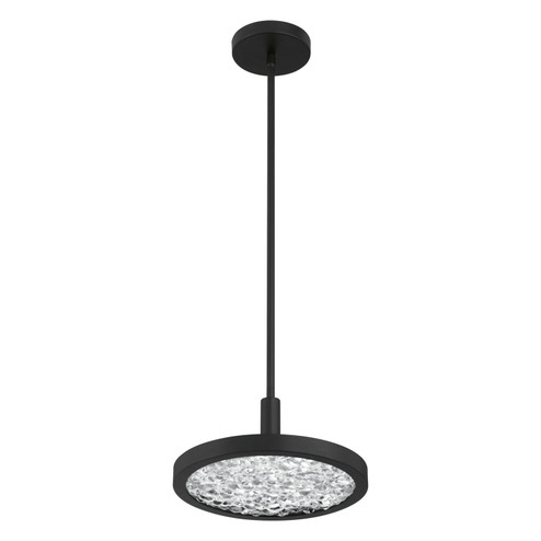 Courtney LED Convertible Pendant in Textured Black (577|207415A)