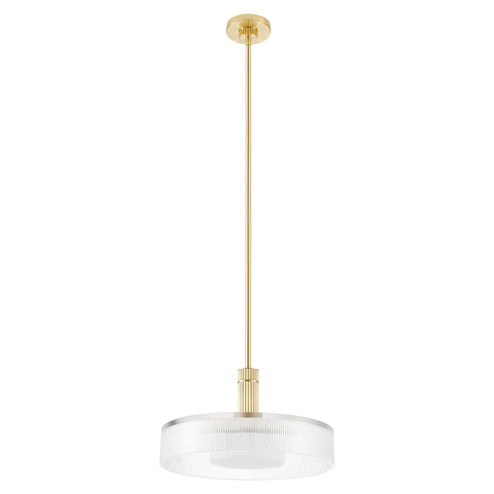 Como One Light Convertible Pendant in Champagne Gold (577|207406A)