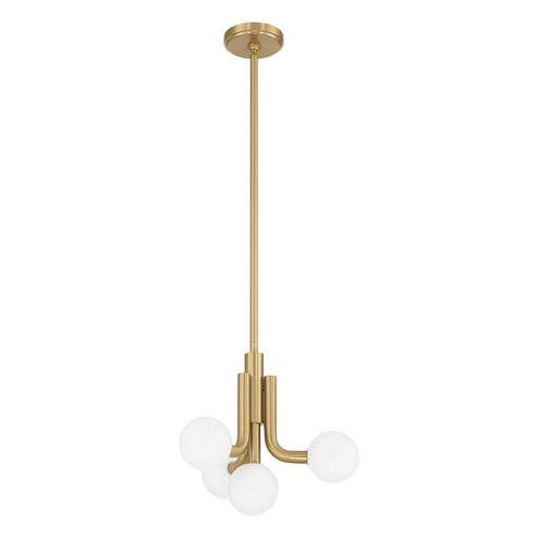 Stockholm Four Light Convertible Pendant in Champagne Gold (577|207356A)