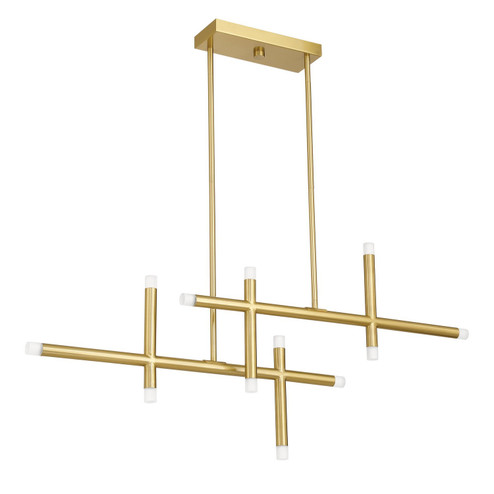 Manhattan LED Chandelier in Brushed Gold (577|207301A)