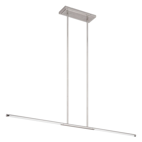 Overture LED Linear Chandelier in Polished Nickel (577|207287A)