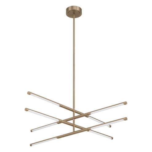 Overture LED Convertible Chandelier in Champagne Gold (577|207281A)