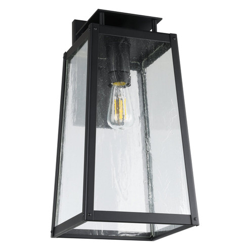 Salford One Light Exterior Wall Sconce in Matte Black (577|207132A)