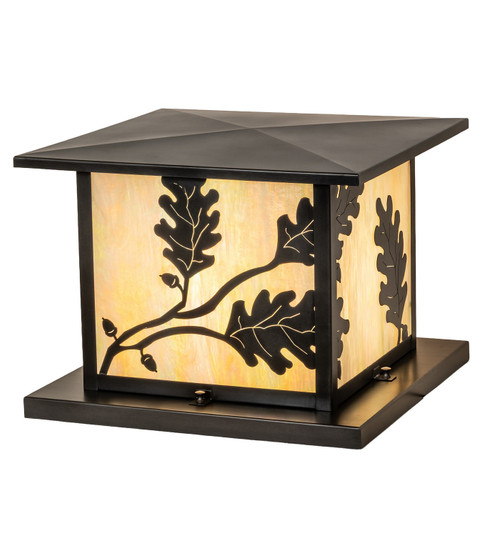 Hyde Park One Light Pier Mount in Craftsman Brown (57|295224)