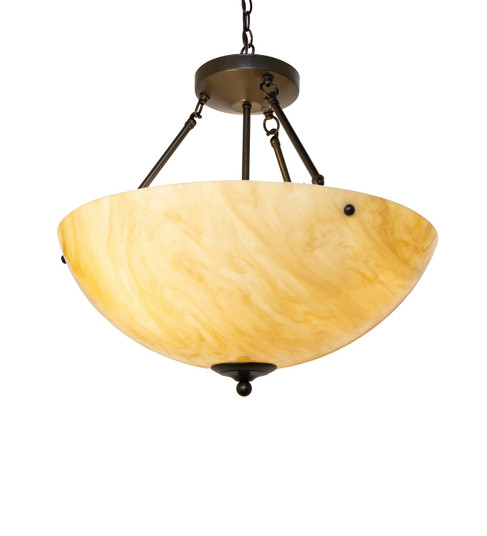 Madison Three Light Pendant in Bronze (57|291444)