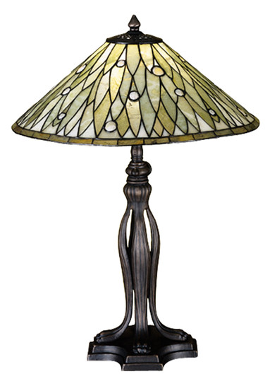 Jadestone Dew Drop 24'' Table Lamp in Mahogany Bronze (57|27578)