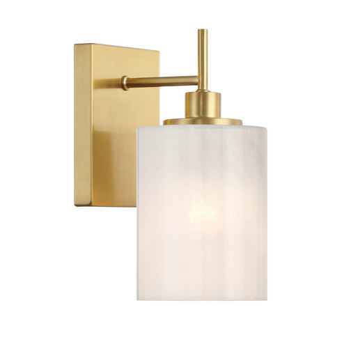 One Light Wall Sconce in Natural Brass (446|M90116NB)