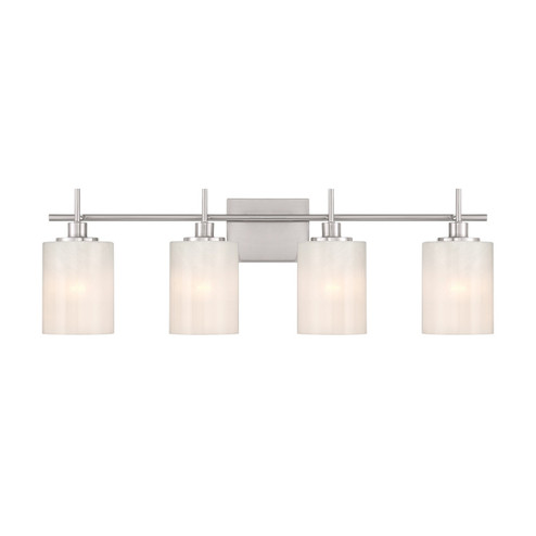 Four Light Bathroom Vanity in Brushed Nickel (446|M80085BN)