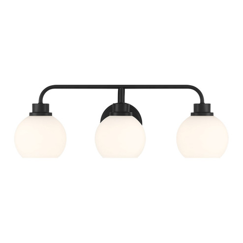 Three Light Bathroom Vanity in Matte Black (446|M80081MBK)
