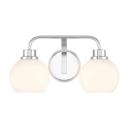 Two Light Bathroom Vanity in Chrome (446|M80080CH)