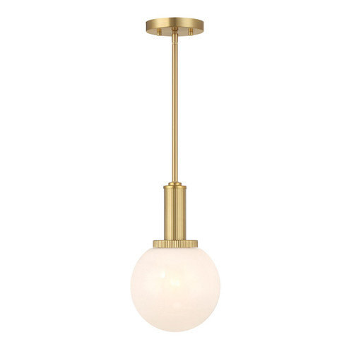 One Light Pendant in Natural Brass (446|M7050NB)