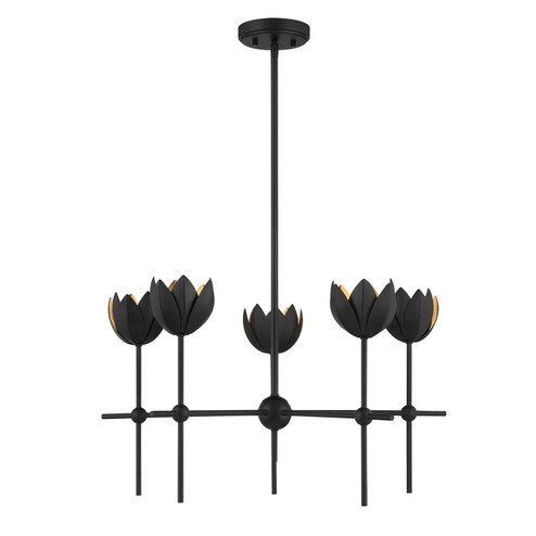 LED Chandelier in Matte Black (446|M100131MBK)