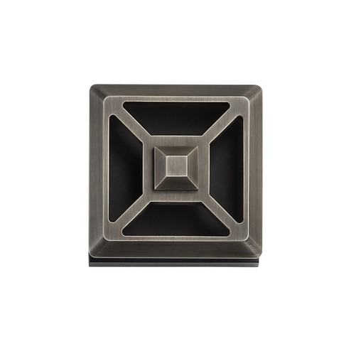 Avenue Outdoor LED Wall Sconce in Aluminum/Black (192|AV10016ABB)
