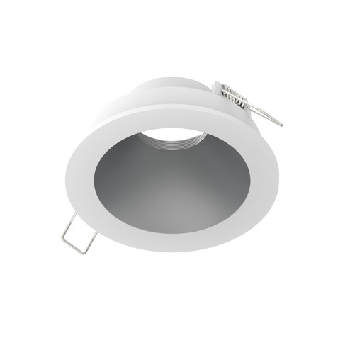 Downlight Trim in Haze Reflector / Bright White Flange (167|NIOC4RNDCHZMPW)