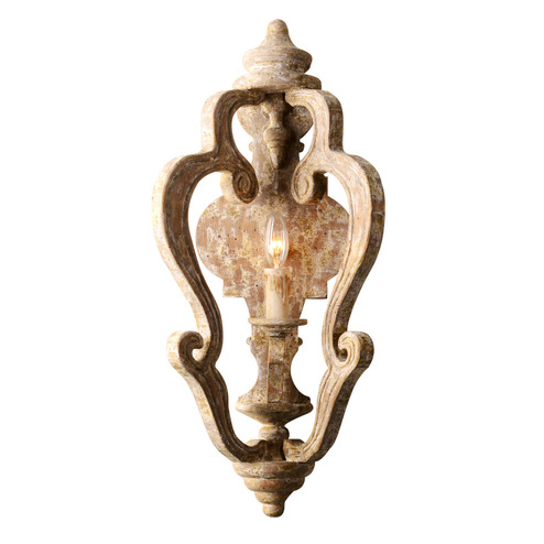 Oriana One Light Wall Sconce in Matte Black (374|W51101)