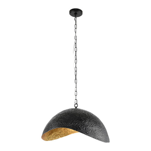 Sabine One Light Pendant in Forged Black (374|P251103)