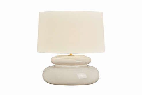 Pia One Light Table Lamp in Aged Brass (428|HL1145201AGBCBR)