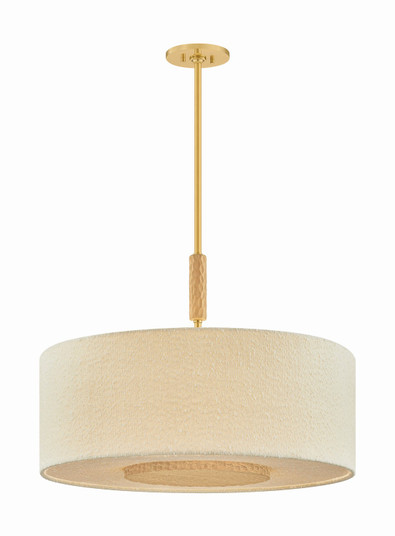 Miller Four Light Pendant in Aged Brass (428|H1153704AGB)
