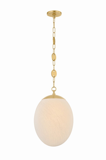 Nell One Light Pendant in Aged Brass (428|H1146701LAGB)