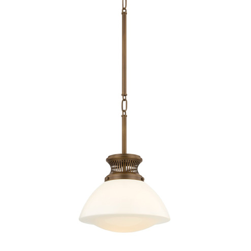 Bruceville One Light Pendant in Historic Bronze (70|4915HB)
