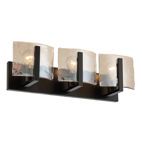 Aenon Three Light Vanity in Matte Black (62|3164BA3BLKAWG)