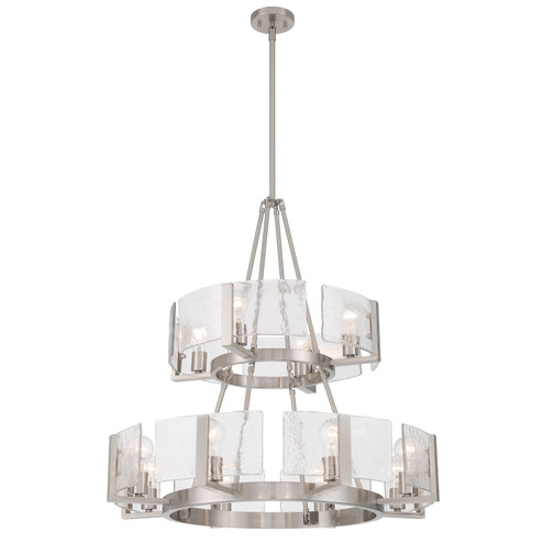 Aenon 12 Light Chandelier in Pewter (62|316448PWHWG)