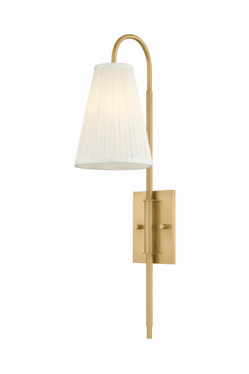 Limoges One Light Wall Sconce in Vintage Brass (68|58501VB)