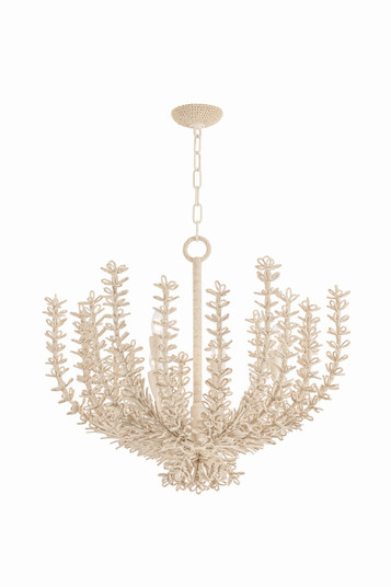Pedrillo Six Light Chandelier in Cream Plaster (68|57530CP)