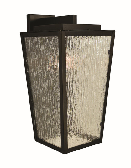 Sarasota One Light Wall Mount in Rustic Brown (37|SKW10CLRRB)
