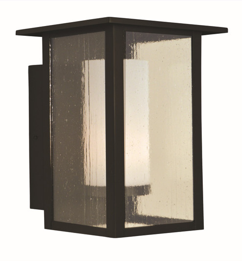 Meredith One Light Wall Mount in Satin Black (37|MEW8AMBK)