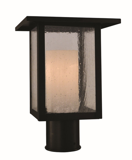 Meredith One Light Post Mount in Mission Brown (37|MEP8OFMB)